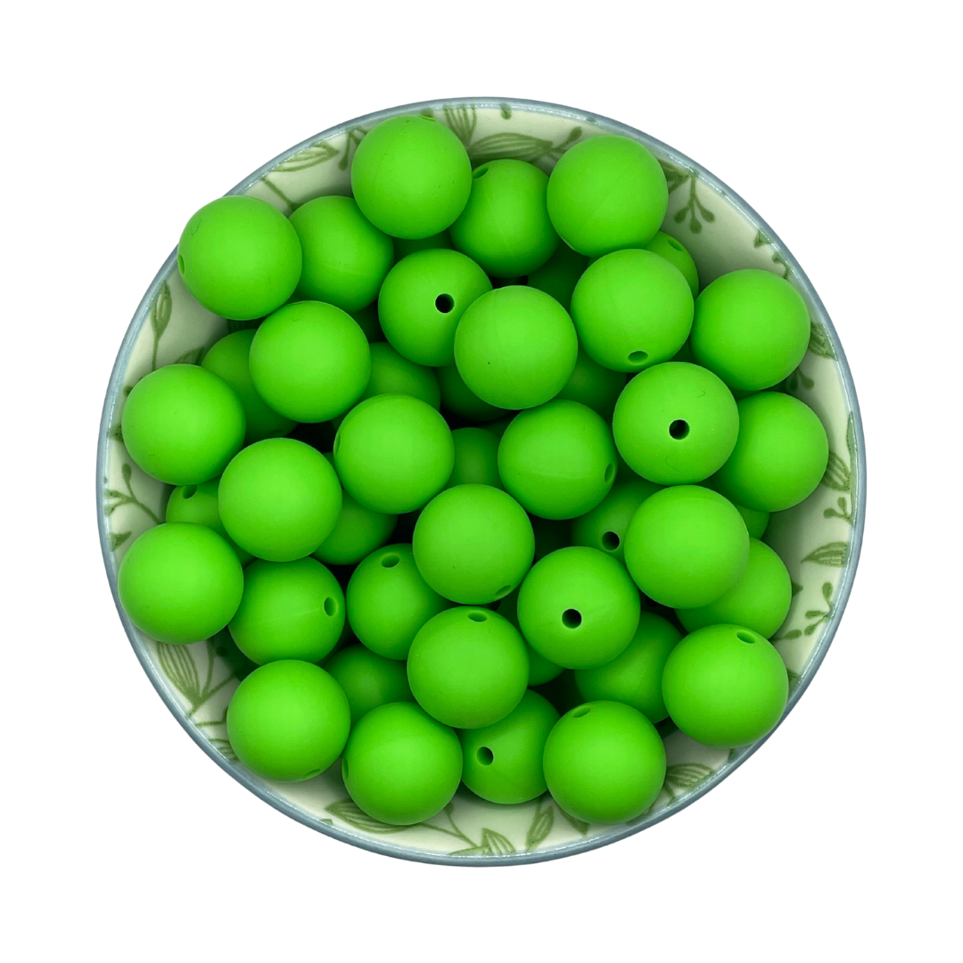 Siliconen Kralen Groen