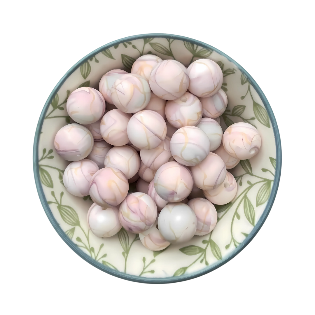 siliconen printkralen marmer