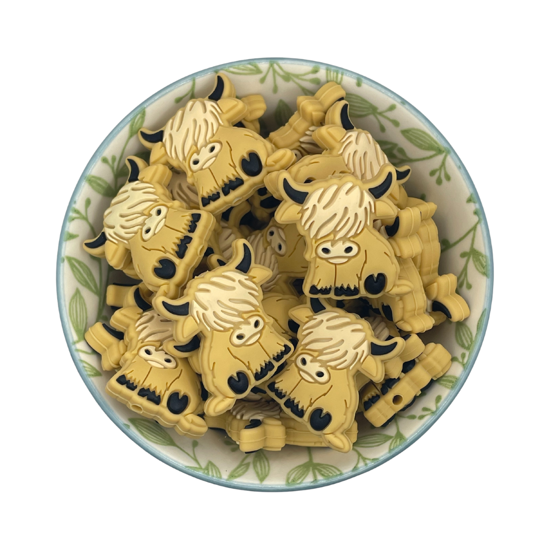 Figuurkralen Schotse Hooglander Beige