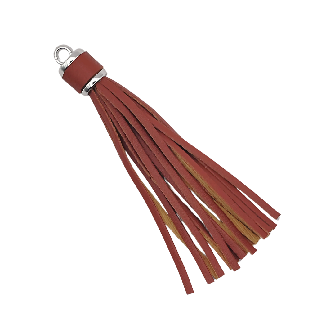 tazzle Kwast voor sleutelhanger tassenhanger bruin