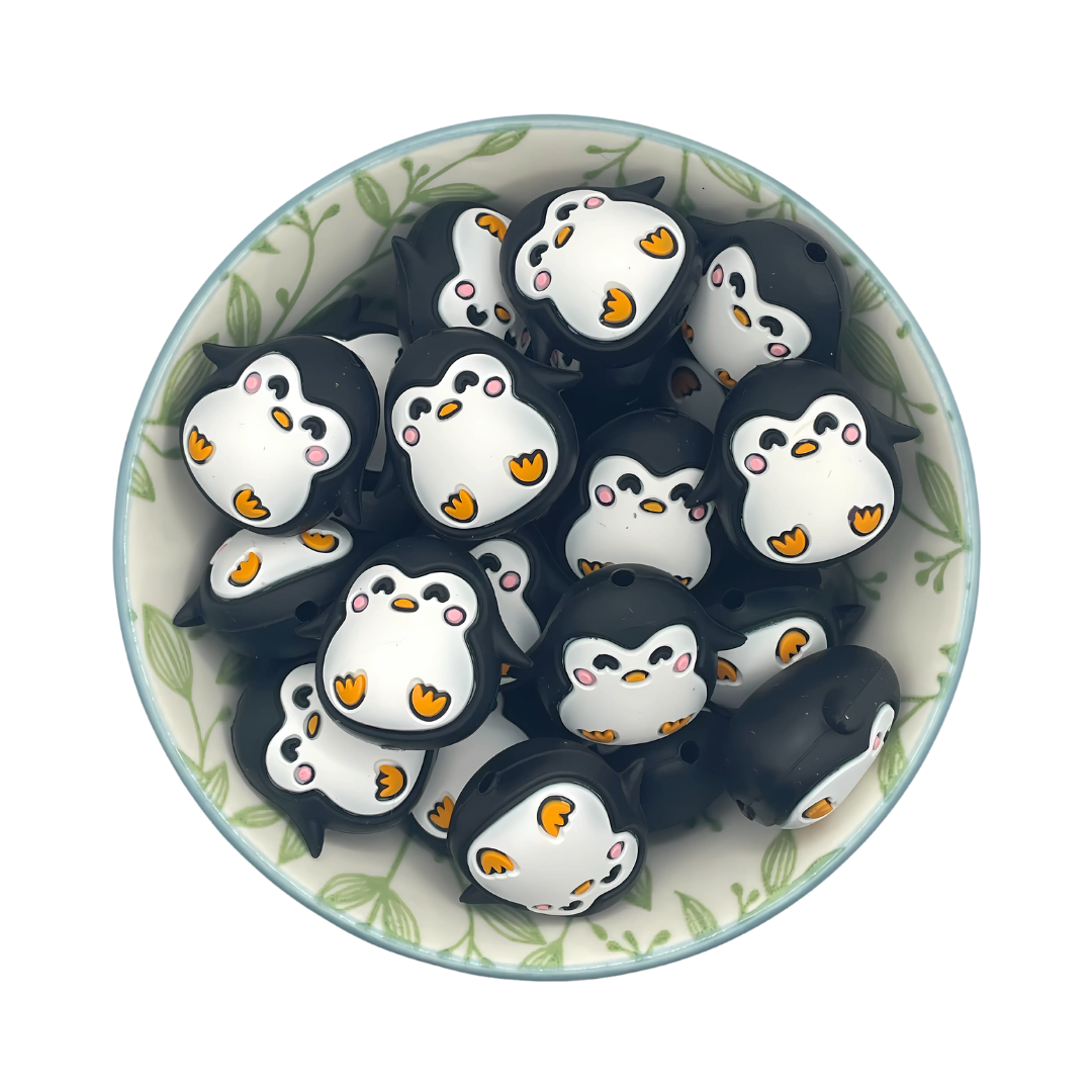 Siliconen figuurkralen pinguïn