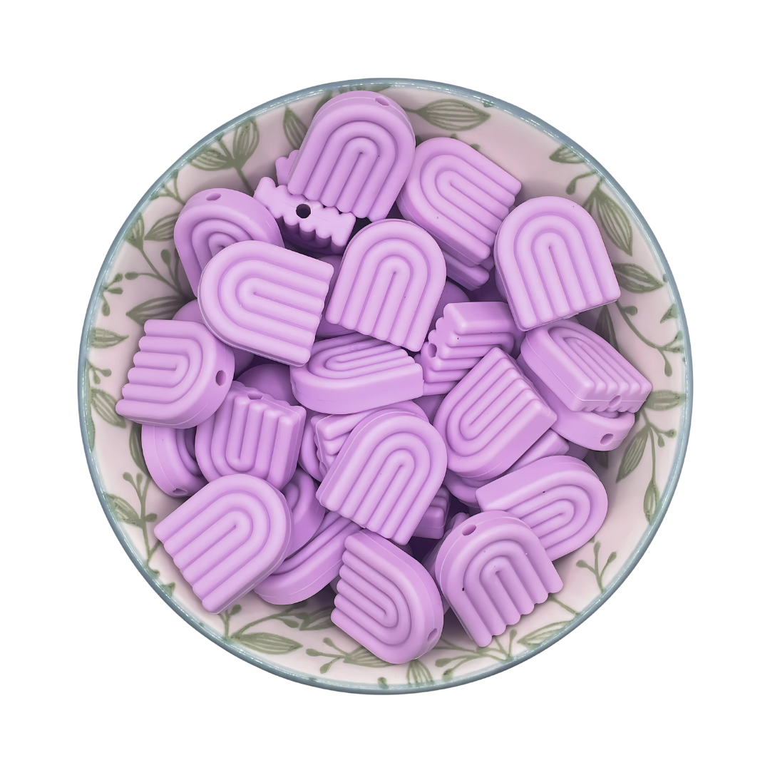 Figuurkralen Regenboog Lila