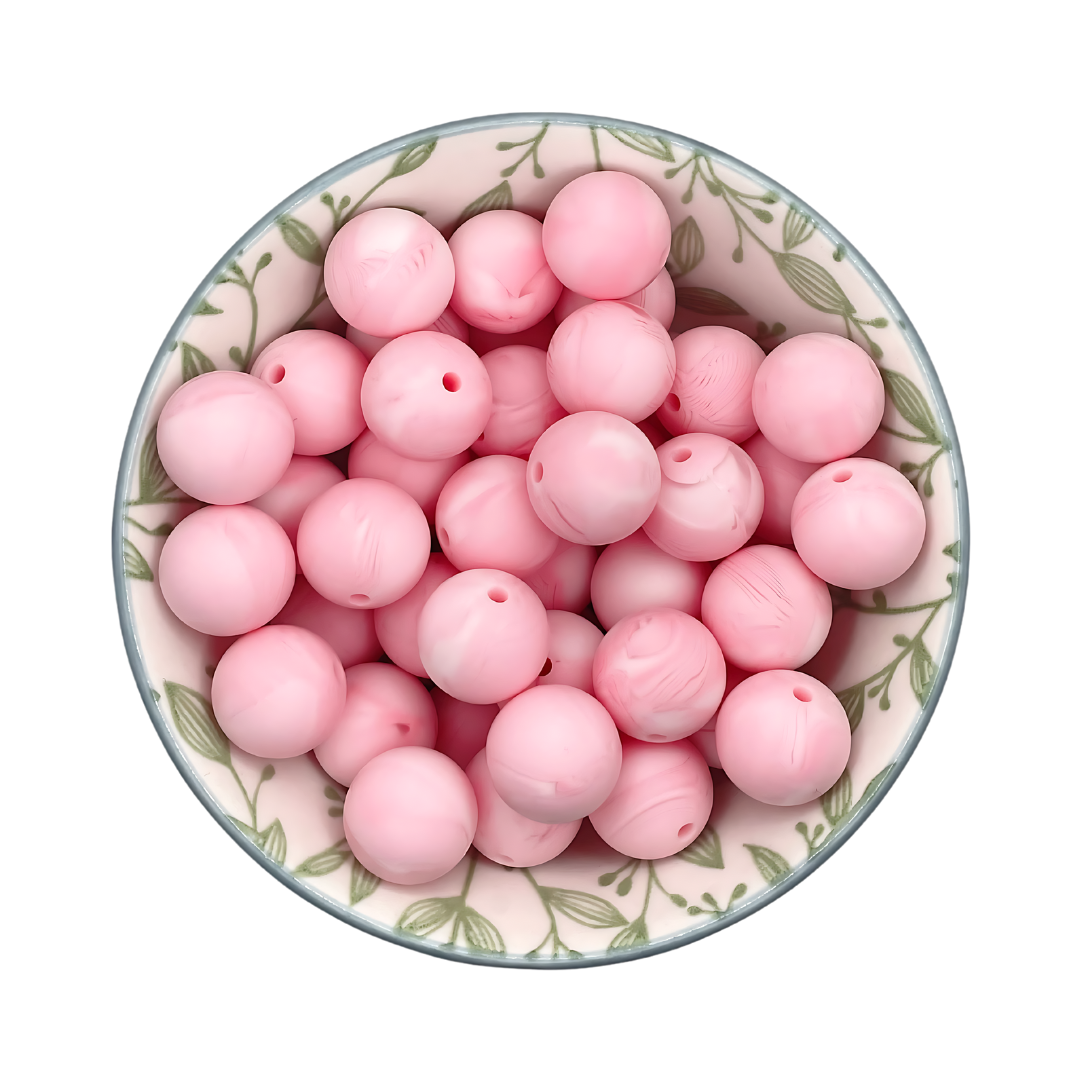 siliconen printkralen light pink