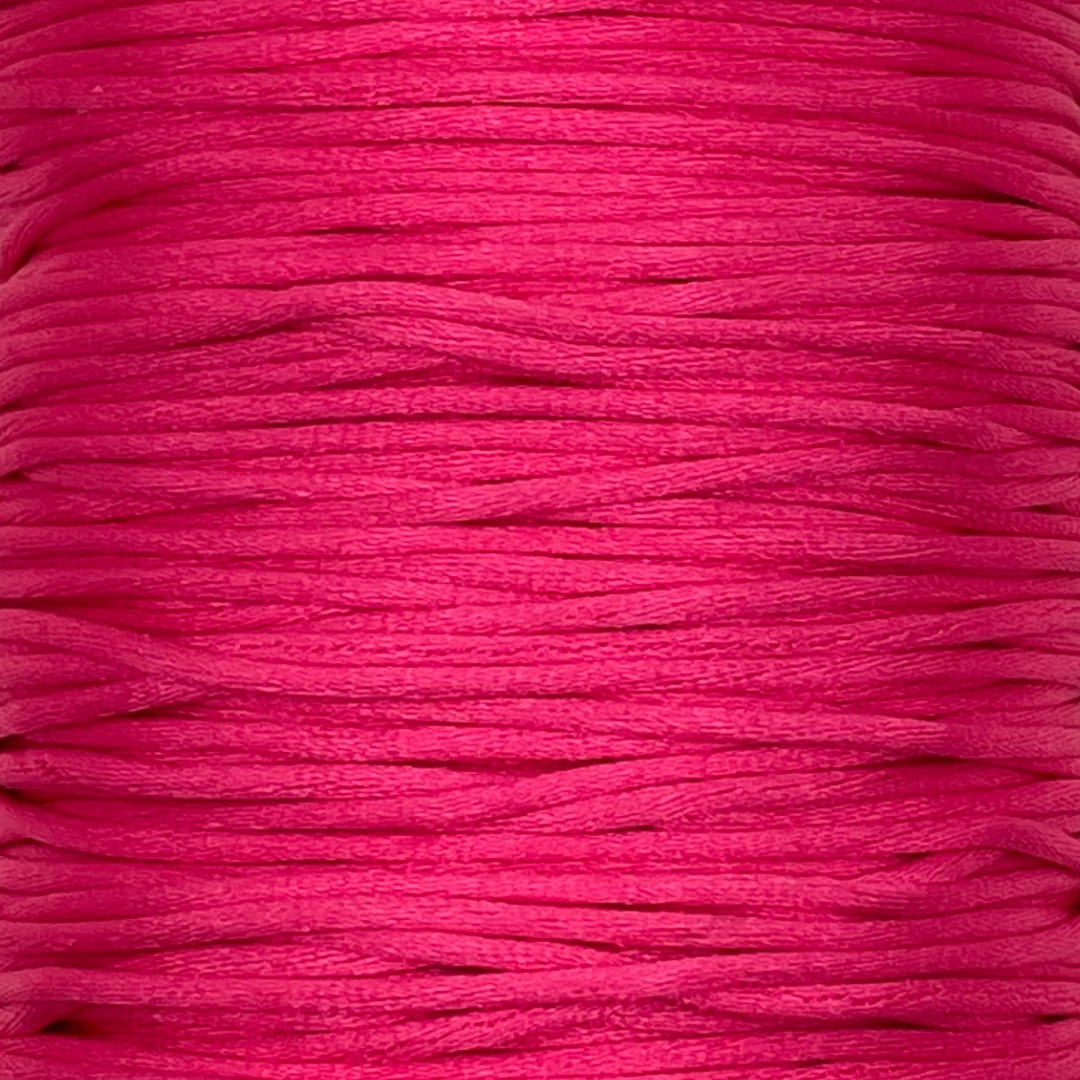rijgdraad fuchsia 1,5mm