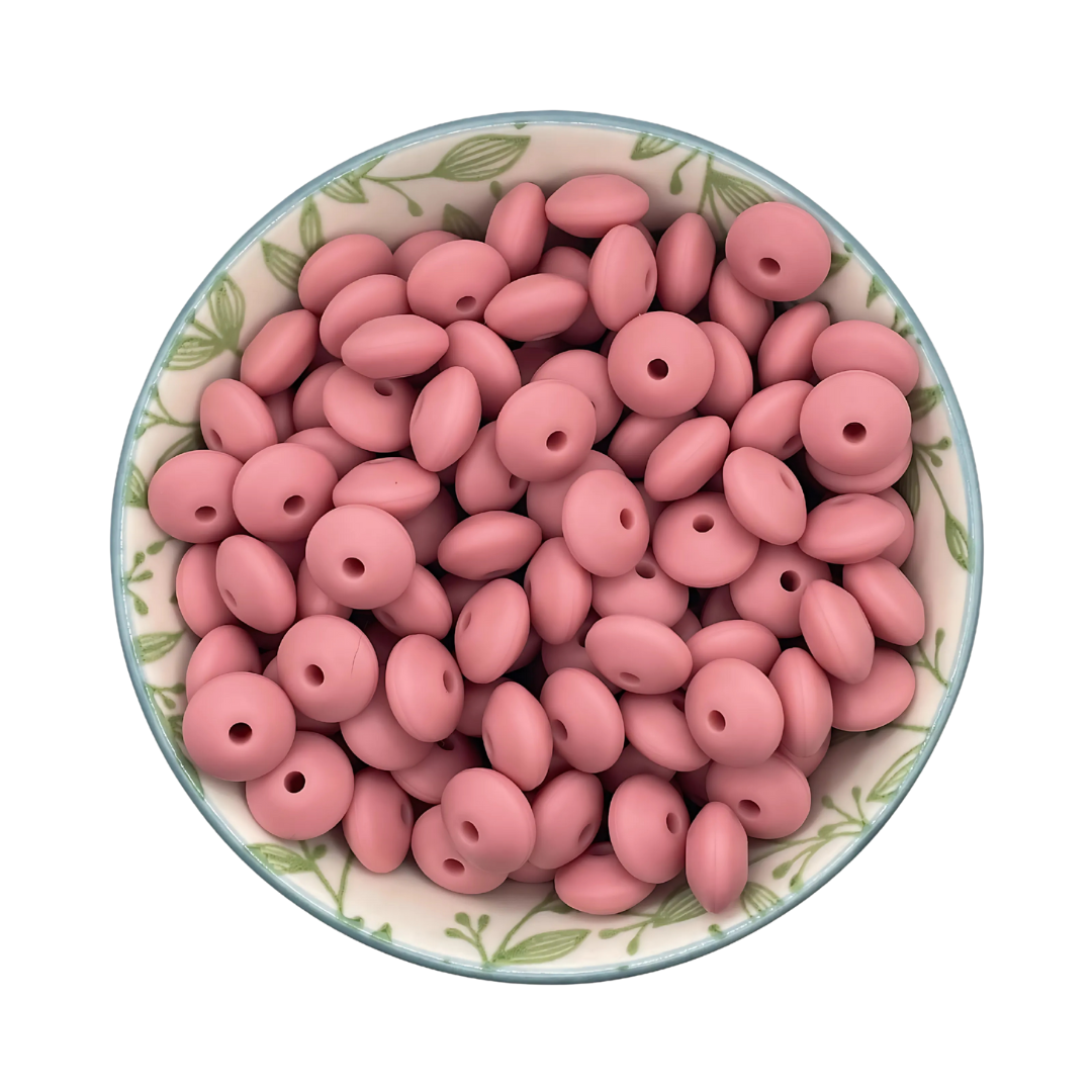 Siliconen Kralen Blush
