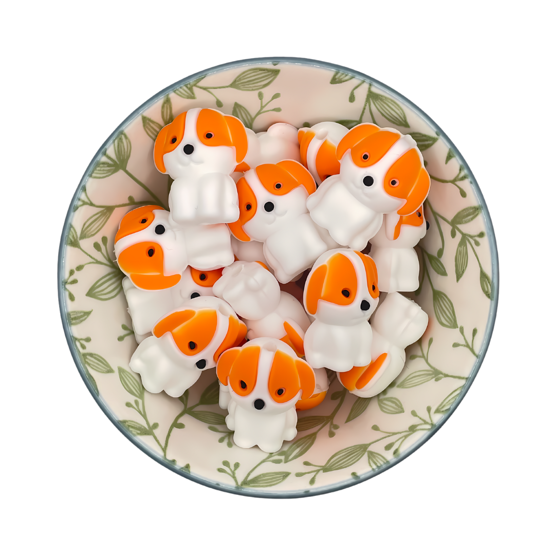 siliconen figuurkralen hondje