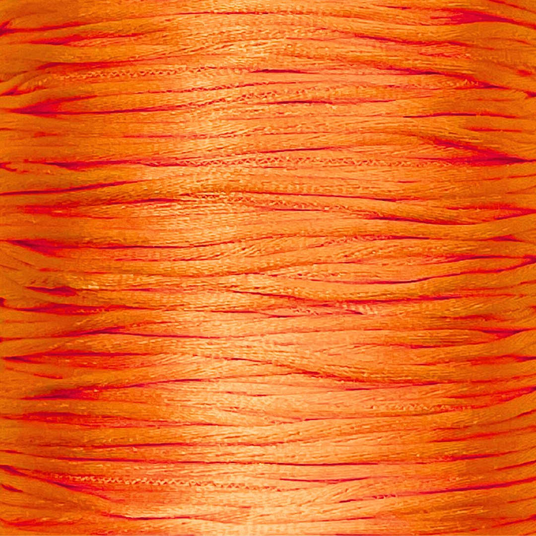 Rijgdraad oranje 1,5 mm