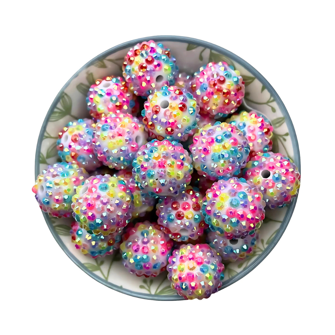 Rhinestone kralen 20mm disco
