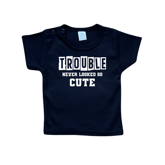 T-Shirt Trouble Never Looked So Cute(Diverse Kleuren)