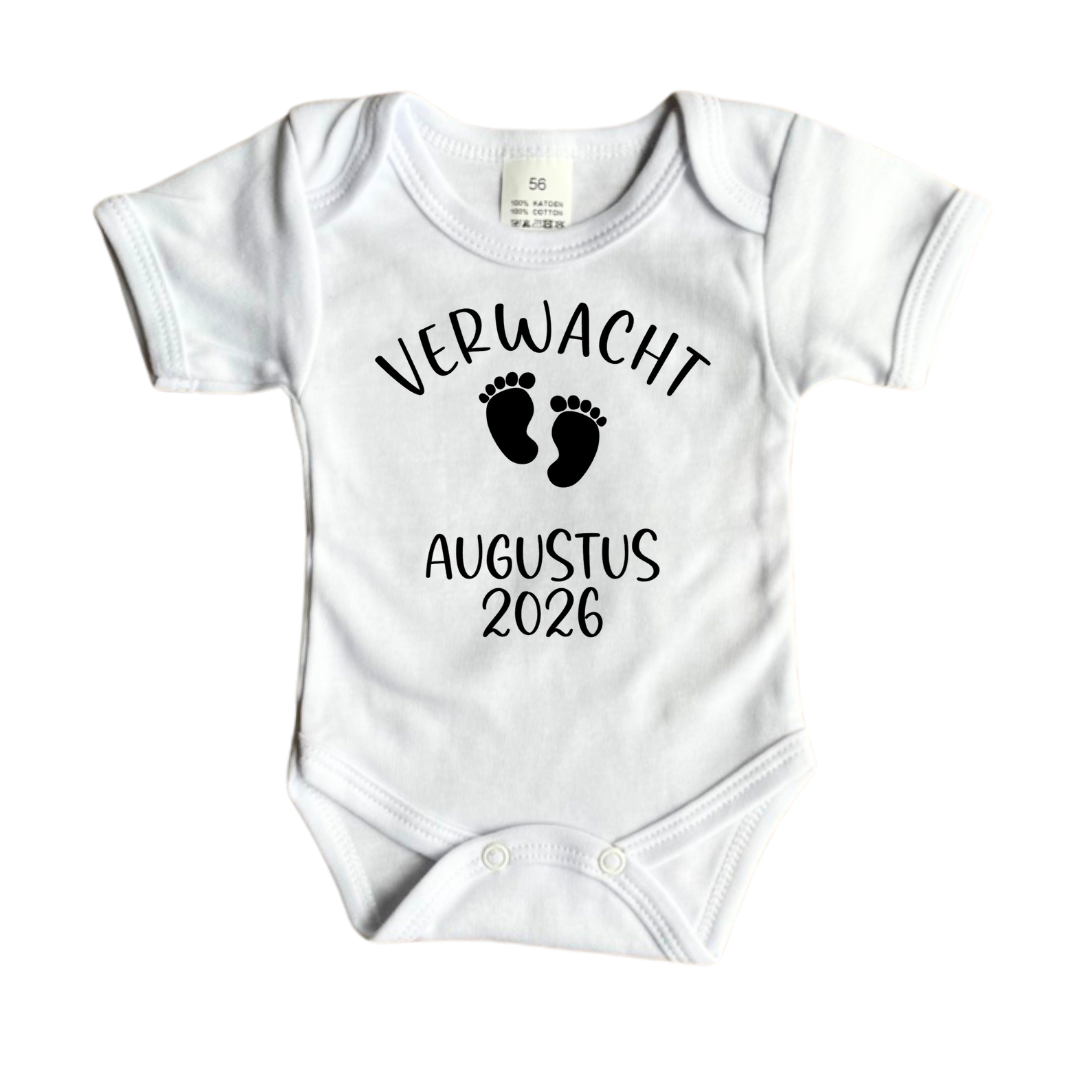 baby rompertje verwacht augustus 2026
