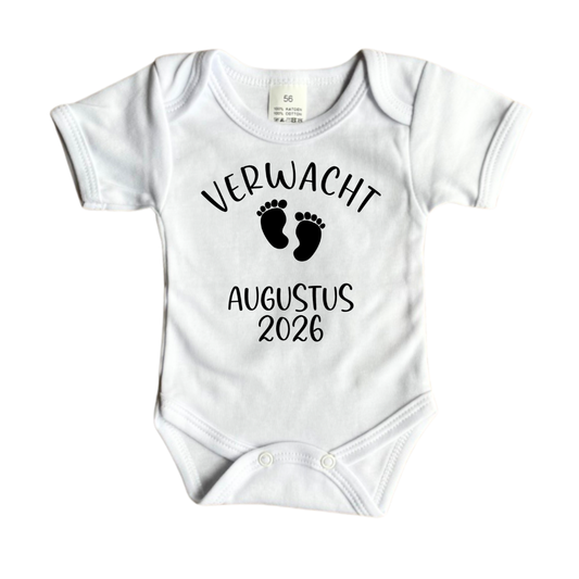baby rompertje verwacht augustus 2026