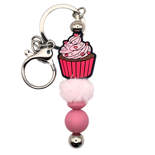 Sleutelhanger Deluxe Cupcake