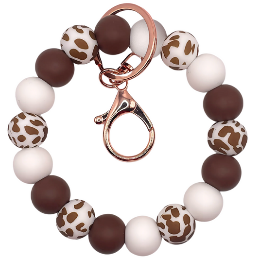 Keychain Wristlet Koe Bruin