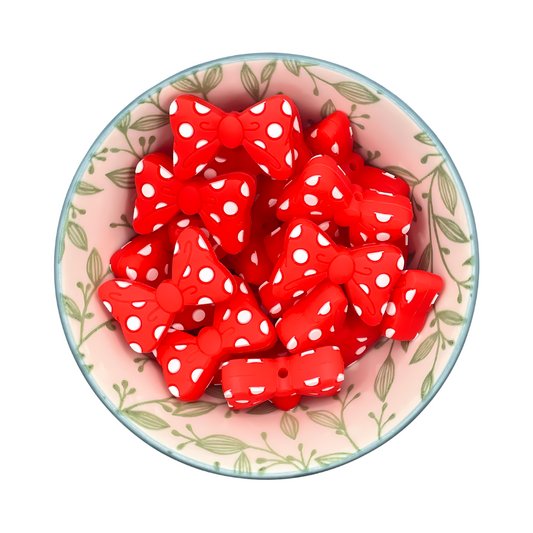 Figuurkralen Strik Rood 3D