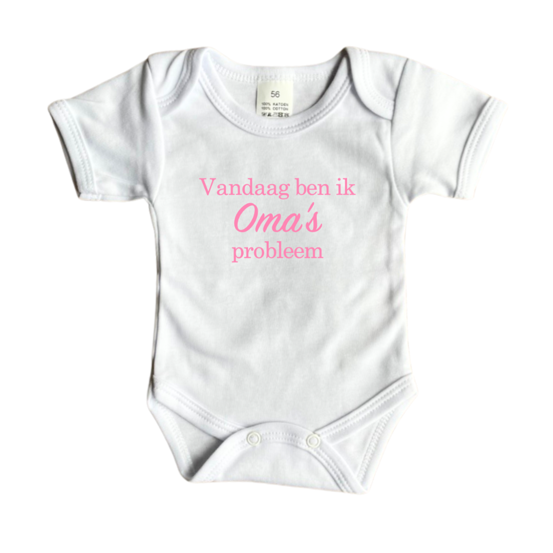 baby romper oma's probleem