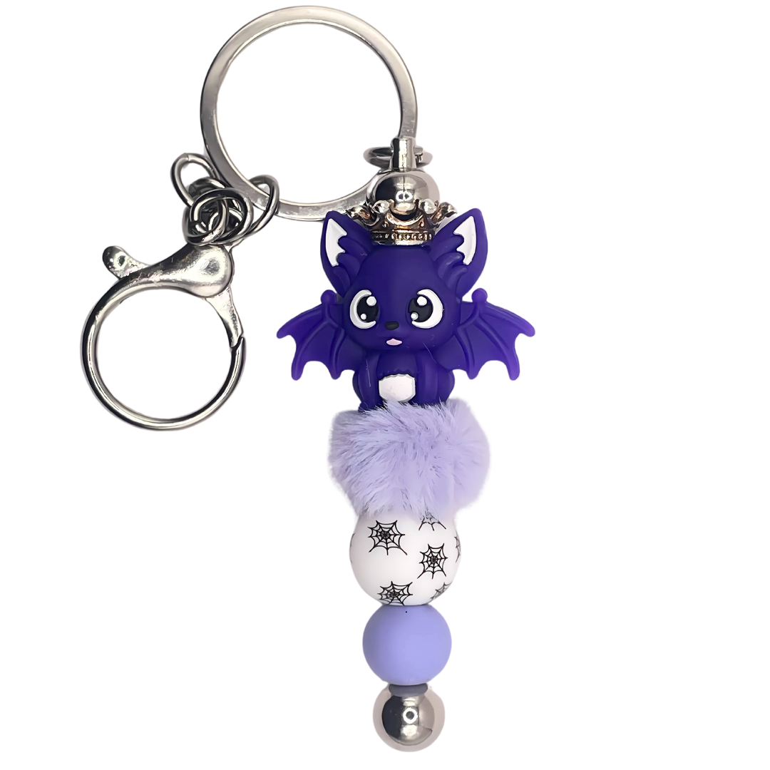 Sleutelhanger Deluxe Vleermuis Paars