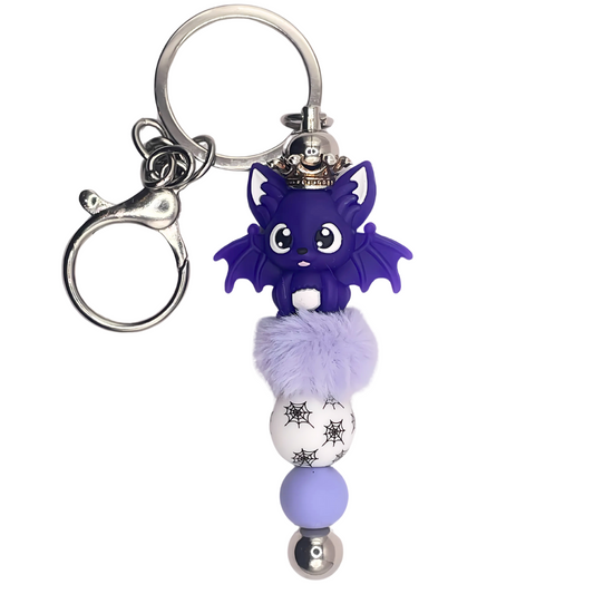 Sleutelhanger Deluxe Vleermuis Paars