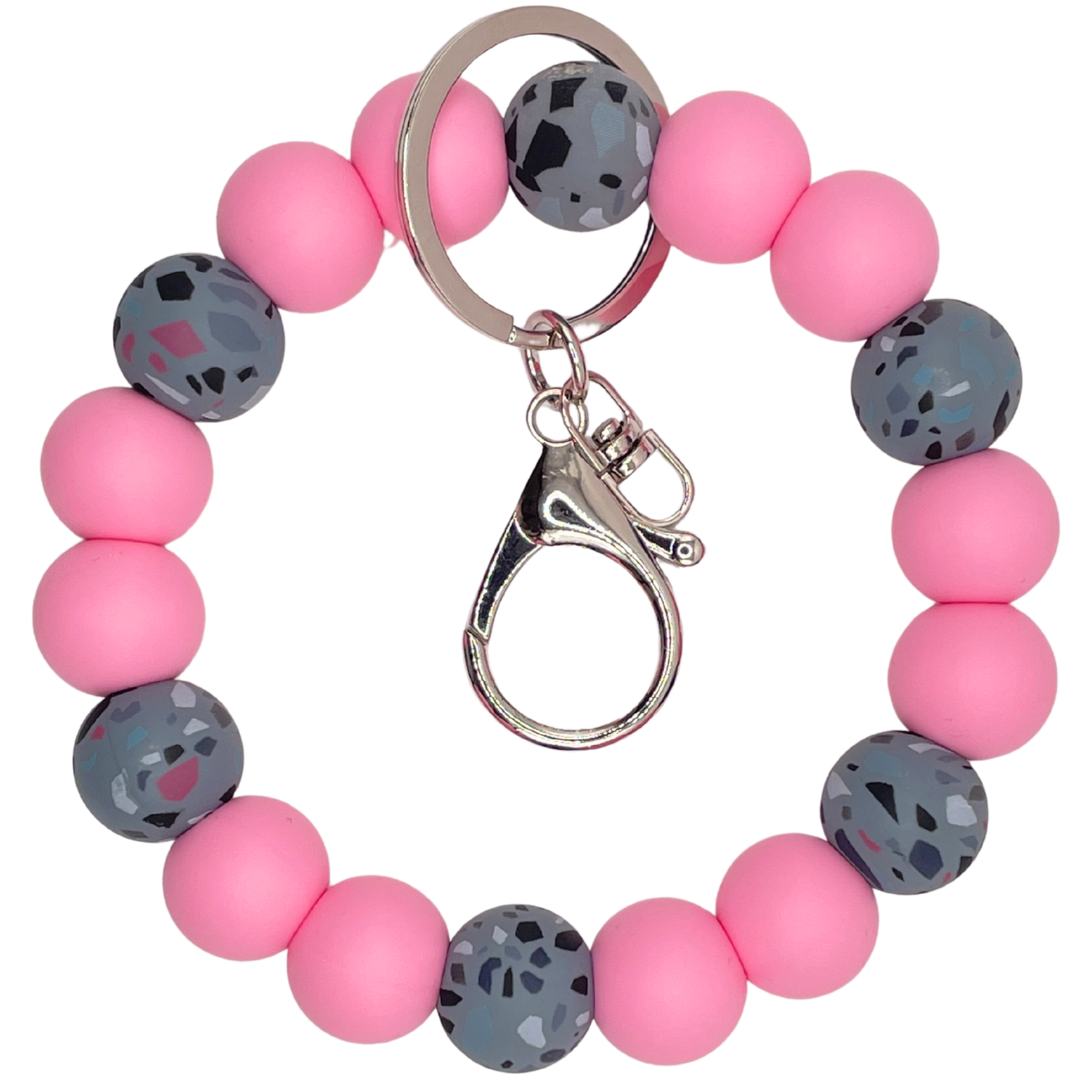Keychain Wristlet Terrazzo
