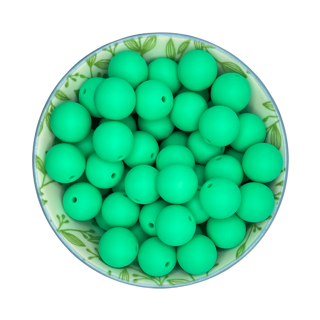 Siliconen Kralen Teal