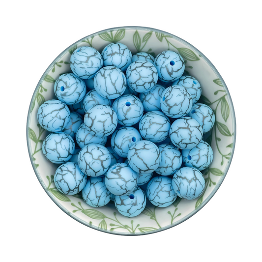 Printkralen Stone Blue
