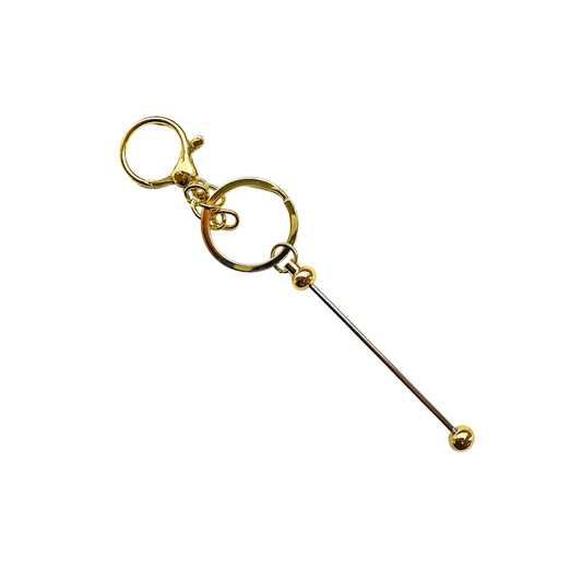 Luxe Sleutelhanger Helder Goud
