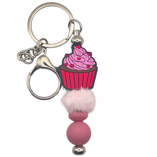 Sleutelhanger Deluxe Cupcake