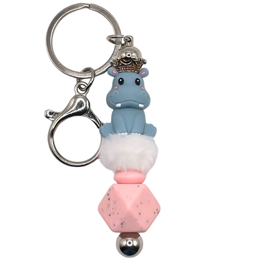 Sleutelhanger Deluxe Hippo