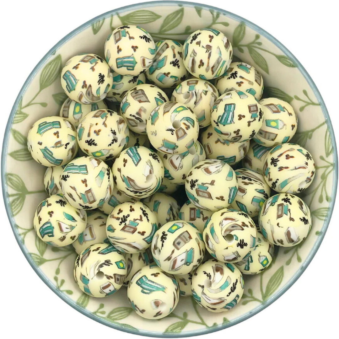 Siliconen printkralen cafe