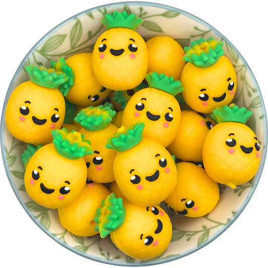 Siliconen Figuurkralen ananas