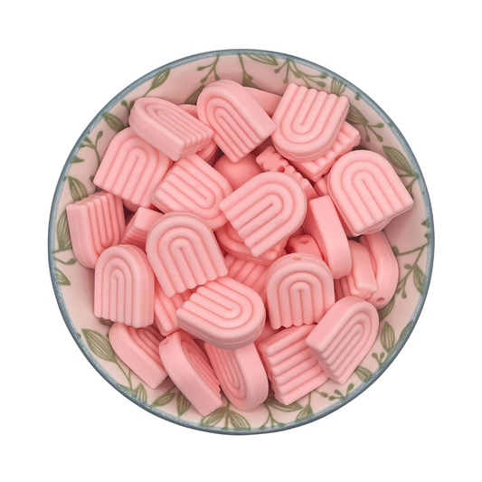 Figuurkralen Regenboog Baby Roze