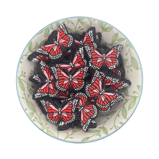 Figuurkralen Vlinder Rood
