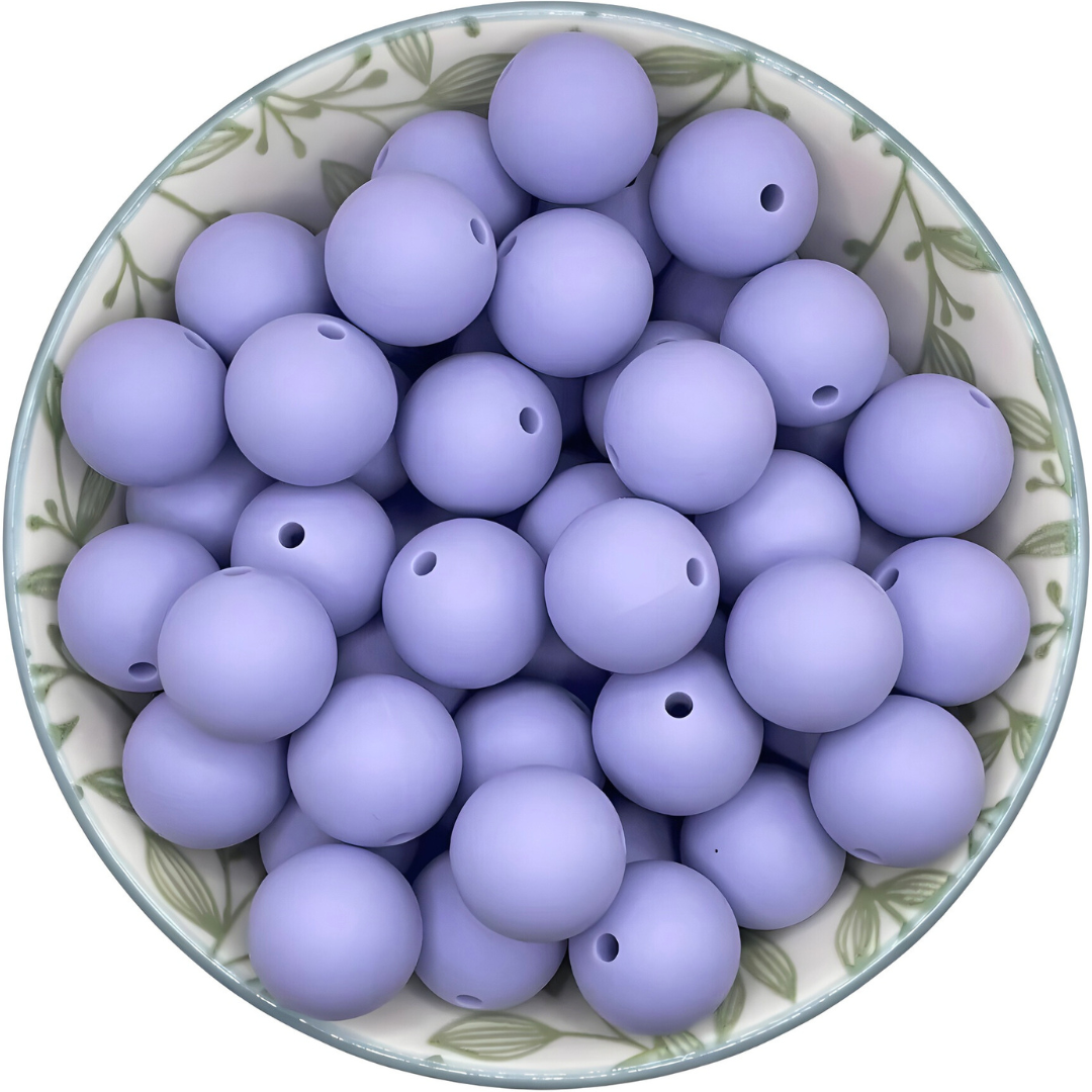 Siliconen Kralen Hortensia 25st