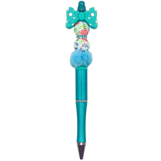 Kralenpen Strik Turquoise