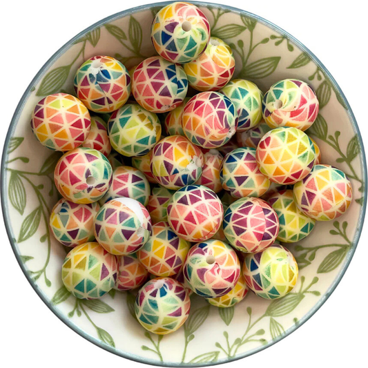 Siliconen printkralen mozaïek 