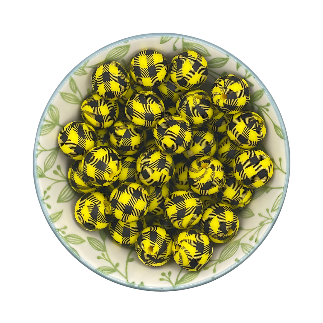 Printkralen Yellow Plaid