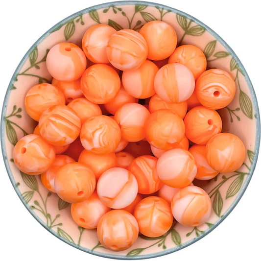 Printkralen Marble Orange