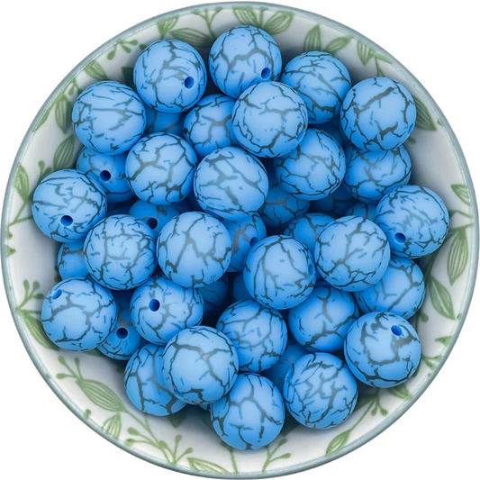 Printkralen Stone Aqua
