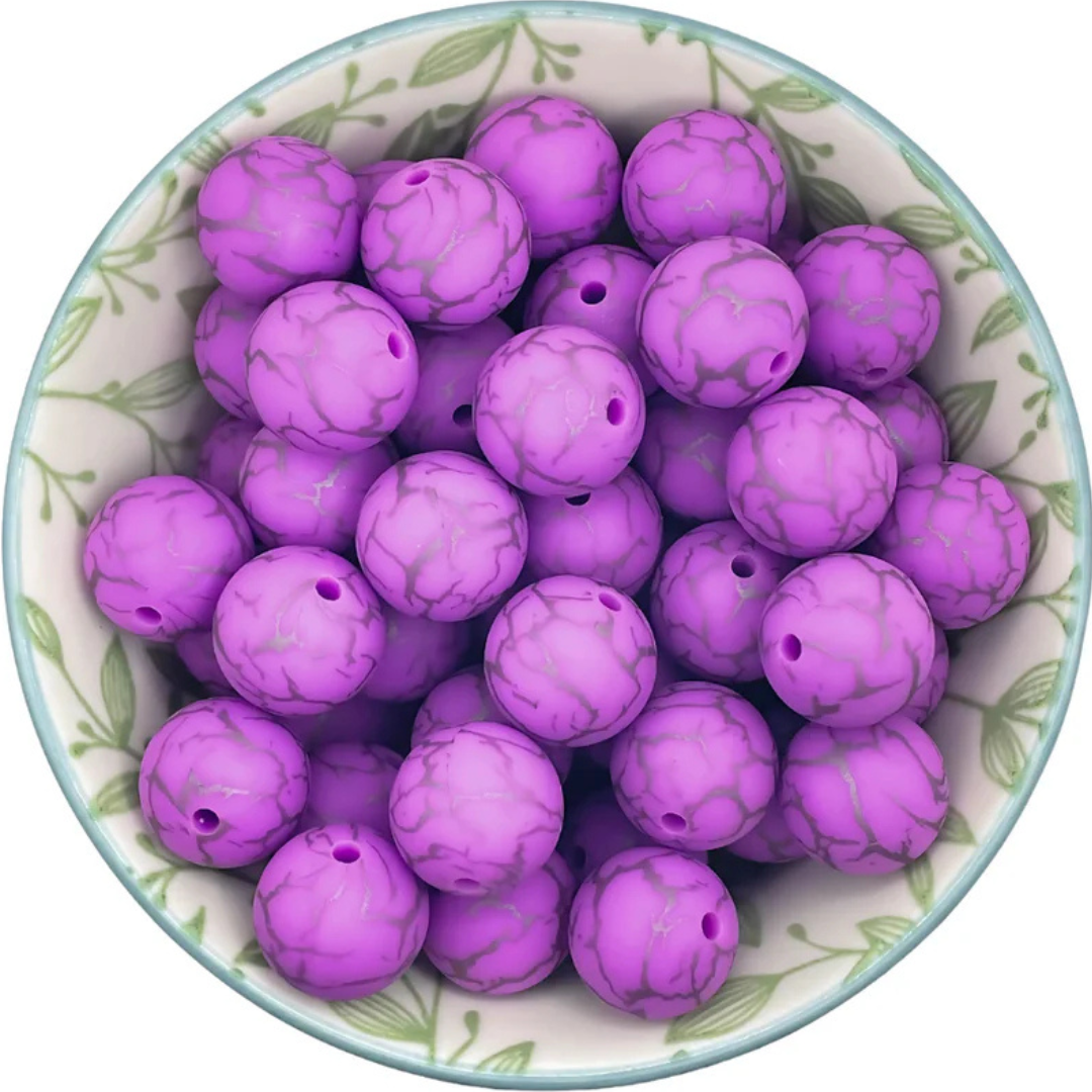 Printkralen Stone Purple