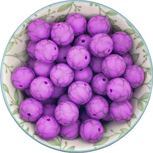 Printkralen Stone Purple