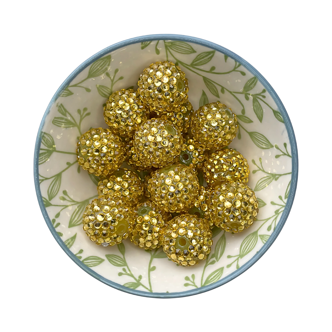 Rhinestone Goud