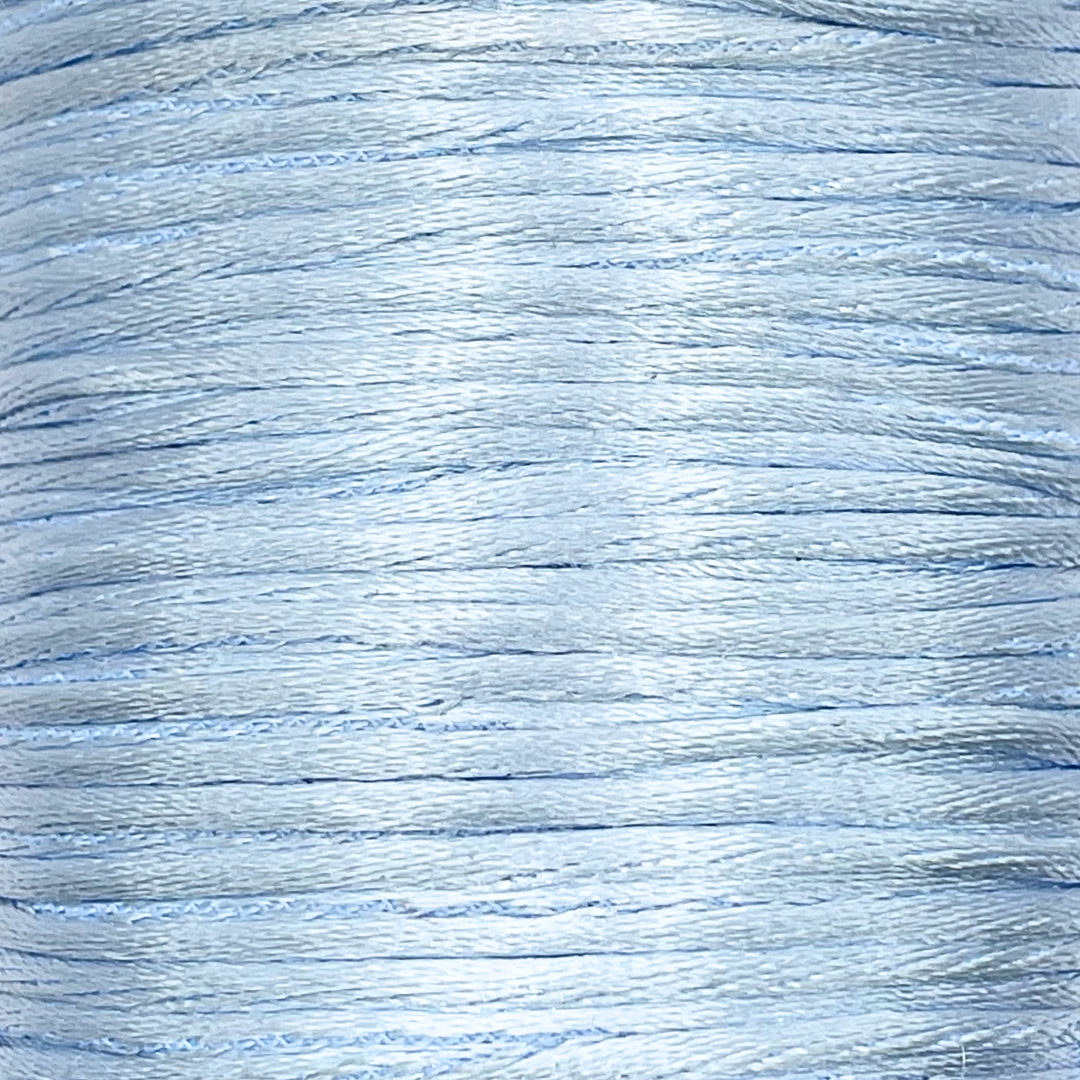 Rijgdraad Licht blauw 2mm