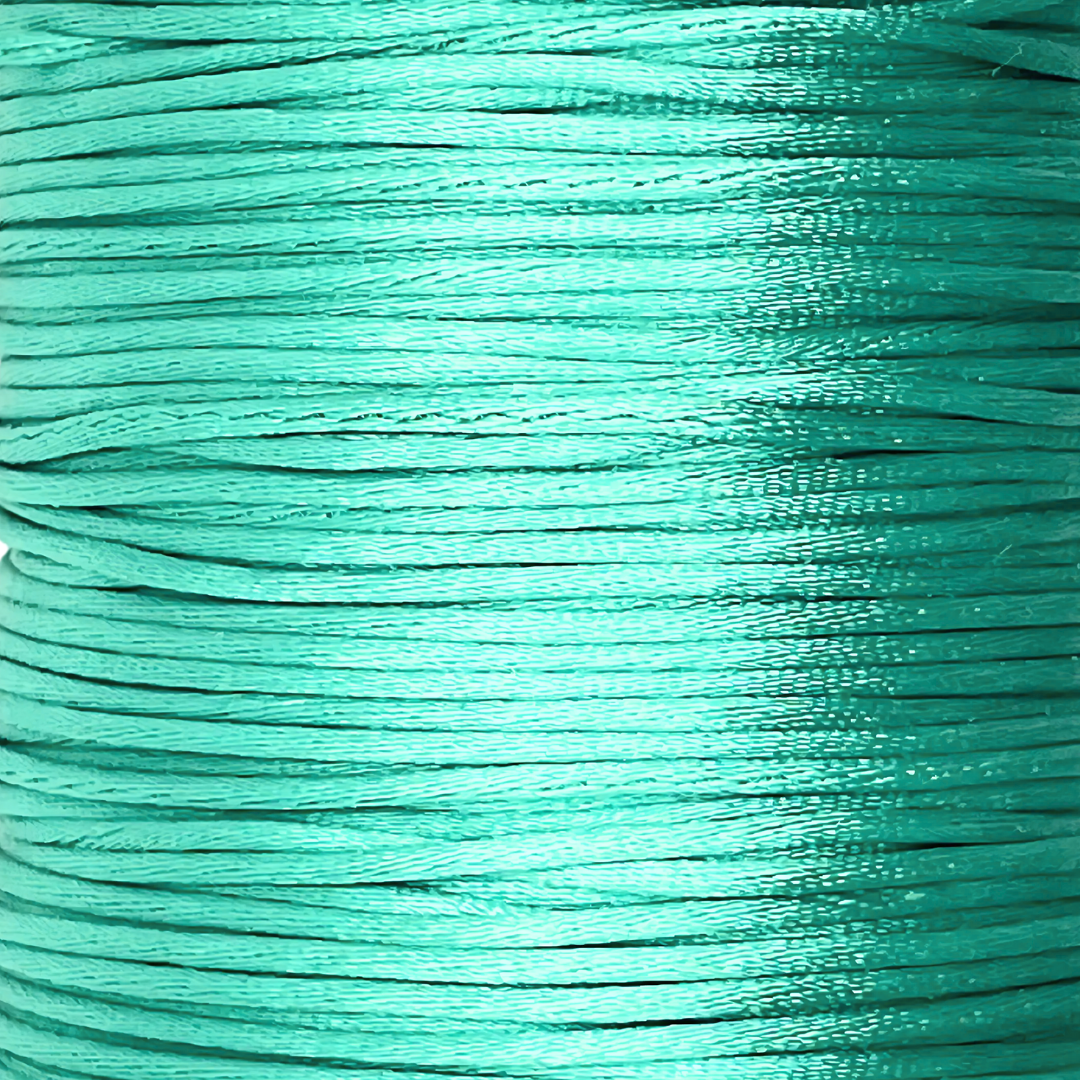 Rijgdraad 1,5mm kleur mint