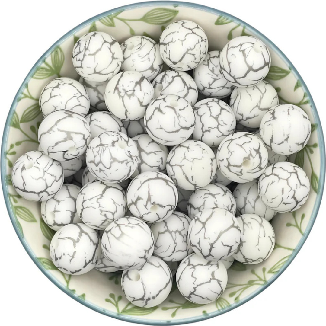 Printkralen Stone White