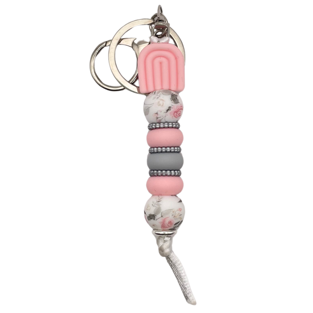Sleutelhanger Regenboog Baby Roze