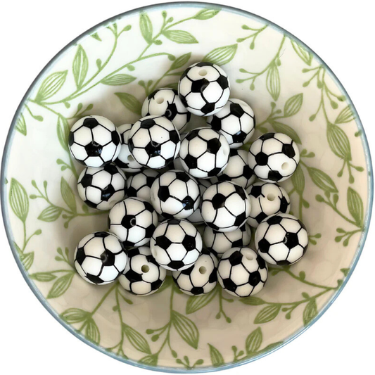Siliconen printkralen Voetbal