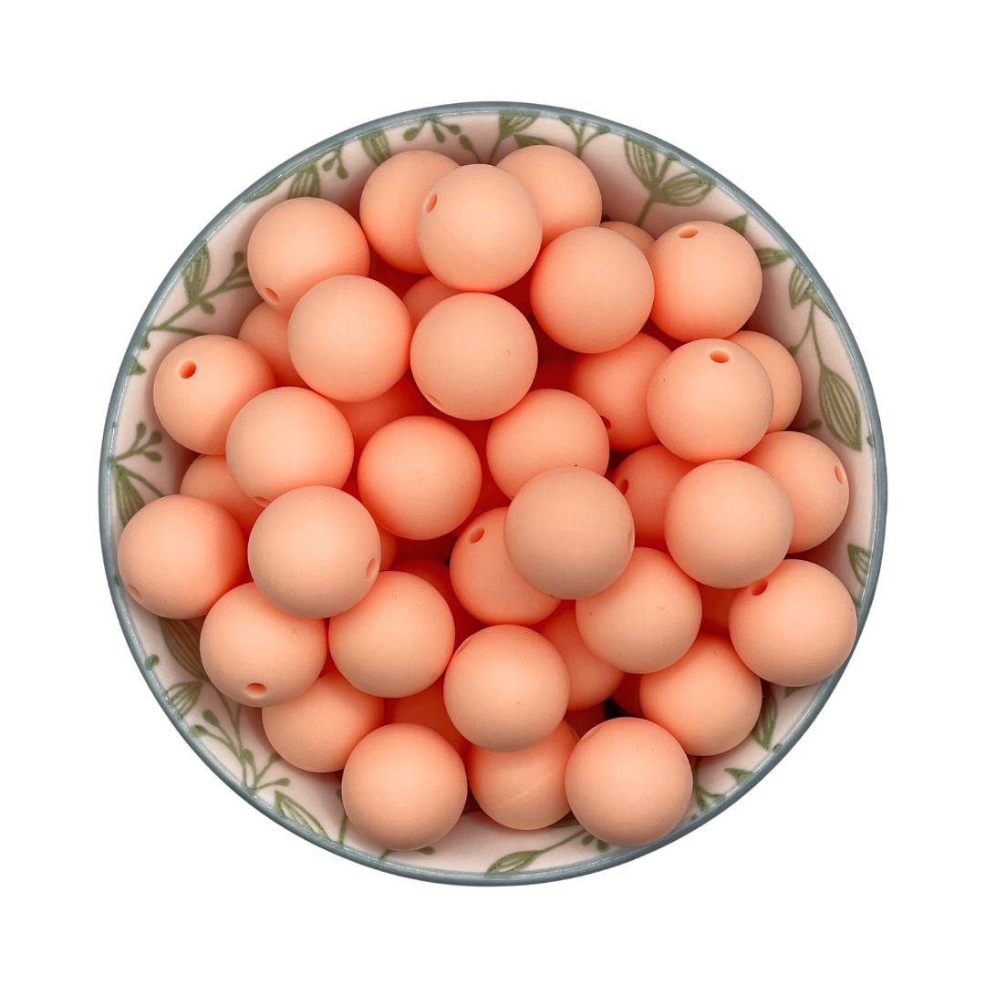 Siliconen kralen 15mm pech