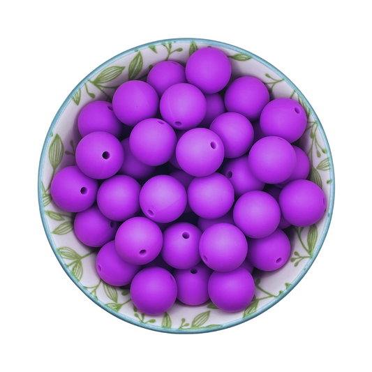 Siliconen Kralen Violet